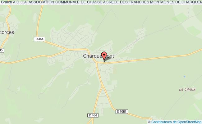 A.C.C.A. ASSOCIATION COMMUNALE DE CHASSE AGREEE DES FRANCHES MONTAGNES DE CHARQUEMONT