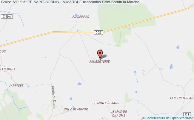 plan association A.c.c.a. De Saint-sornin-la-marche Saint-Sornin-la-Marche