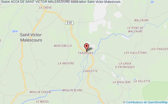 plan association Acca De Saint Victor Malescours Saint-Victor-Malescours