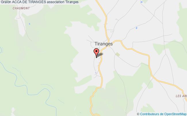plan association Acca De Tiranges Tiranges