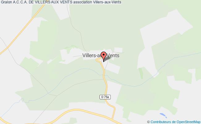plan association A.c.c.a. De Villers Aux Vents Villers-aux-Vents