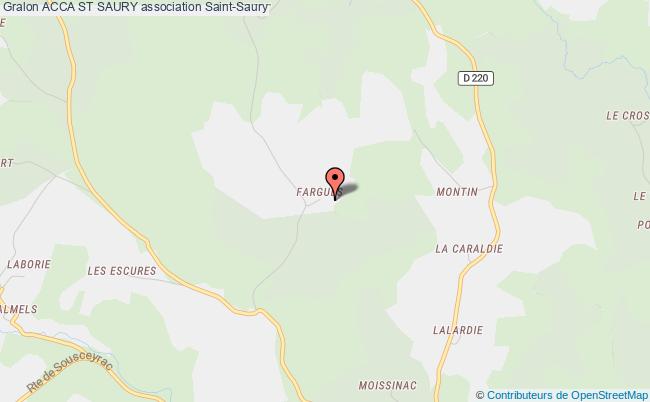plan association Acca St Saury Saint-Saury