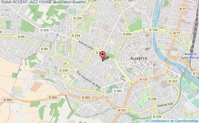 plan association Accent Jazz Yonne Auxerre