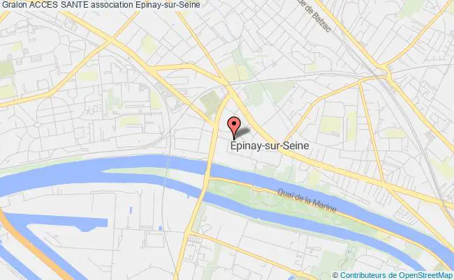 plan association Acces Sante Épinay-sur-Seine