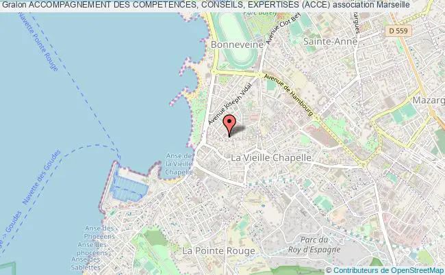 plan association Accompagnement Des Competences, Conseils, Expertises (acce) Marseille