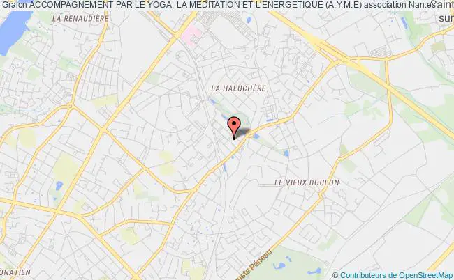 plan association Accompagnement Par Le Yoga, La Meditation Et L'energetique (a.y.m.e) Nantes