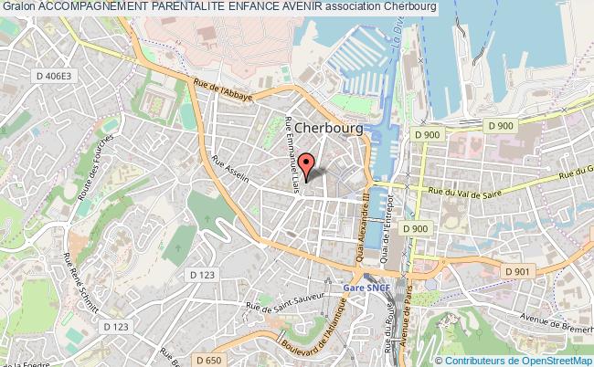 plan association Accompagnement Parentalite Enfance Avenir Cherbourg-Octeville