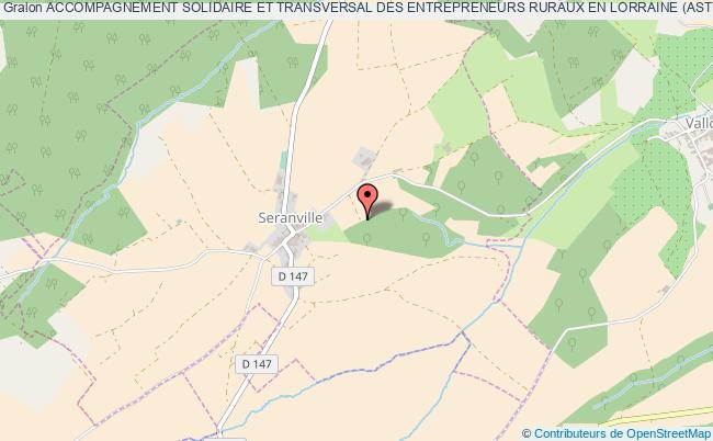 plan association Accompagnement Solidaire Et Transversal Des Entrepreneurs Ruraux En Lorraine (aster Lorraine) Seranville