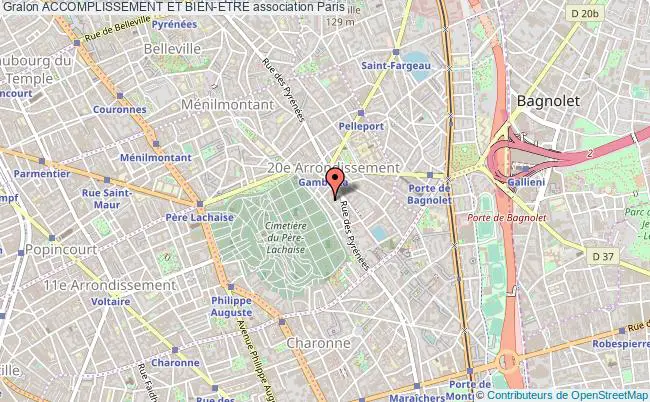 plan association Accomplissement Et Bien-etre Paris