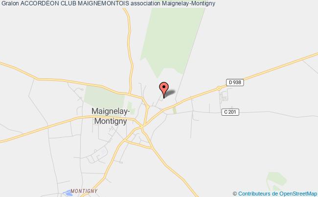 plan association AccordÉon Club Maignemontois Maignelay-Montigny