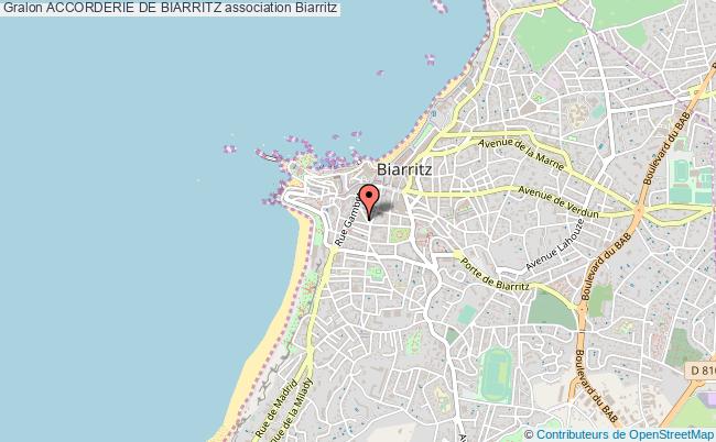 plan association Accorderie De Biarritz Biarritz