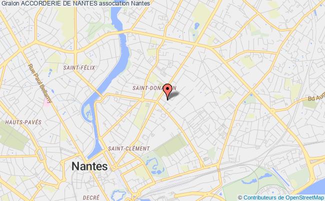 plan association Accorderie De Nantes Nantes