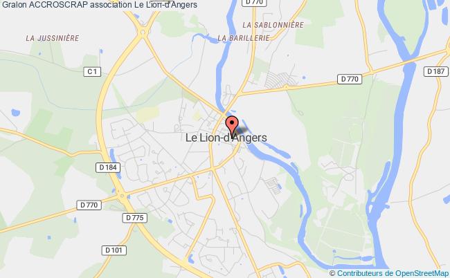 plan association Accroscrap Le Lion d'Angers