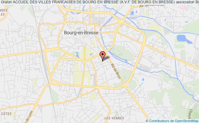 ACCUEIL DES VILLES FRANCAISES DE BOURG EN BRESSE (A.V.F. DE BOURG EN BRESSE)