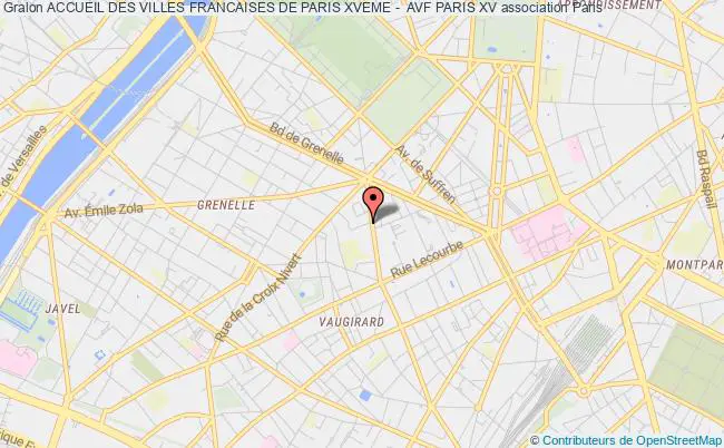 ACCUEIL DES VILLES FRANCAISES DE PARIS XVEME -  AVF PARIS XV