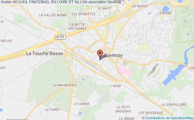 plan association Accueil Fraternel En Loire Et Sillon Savenay