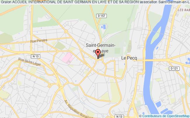 plan association Accueil International De Saint Germain En Laye Et De Sa Region Saint-Germain-en-Laye