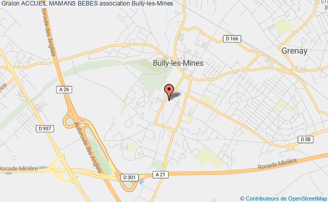 plan association Accueil Mamans Bebes Bully-les-Mines