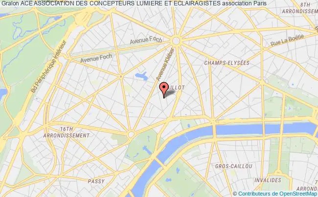 plan association Ace Association Des Concepteurs Lumiere Et Eclairagistes Paris