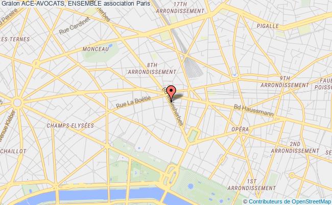 plan association Ace-avocats, Ensemble Paris