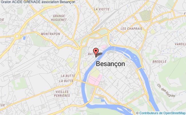 plan association Acide Grenade Besançon