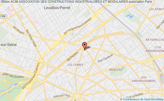 plan association Acim Association Des Constructions Industrialisees Et Modulaires Paris