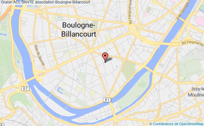 plan association Acl Sante Boulogne-Billancourt