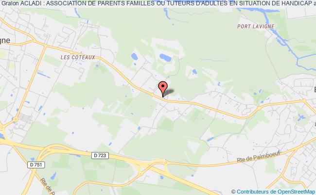 ACLADI : ASSOCIATION DE PARENTS FAMILLES OU TUTEURS D'ADULTES EN SITUATION DE HANDICAP