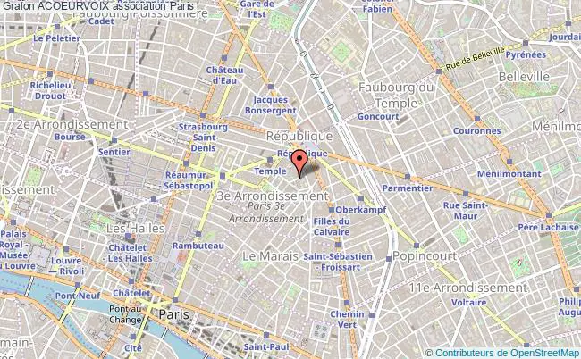 plan association Acoeurvoix Paris