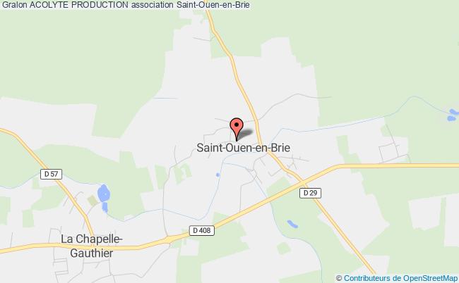 plan association Acolyte Production Saint-Ouen-en-Brie