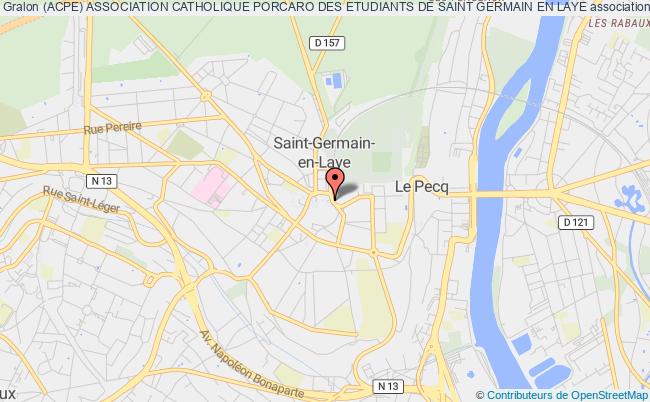 (ACPE) ASSOCIATION CATHOLIQUE PORCARO DES ETUDIANTS DE SAINT GERMAIN EN LAYE