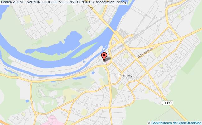 plan association Acpv - Aviron Club De Villennes Poissy Poissy