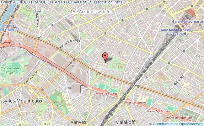 ACRIDES FRANCE ENFANTS DÉFAVORISÉS