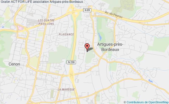plan association Act For Life Artigues-près-Bordeaux