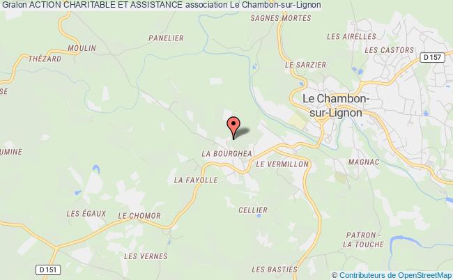 plan association Action Charitable Et Assistance Chambon-sur-Lignon