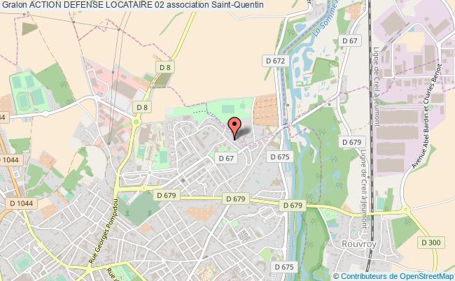 plan association Action Defense Locataire 02 Saint-Quentin