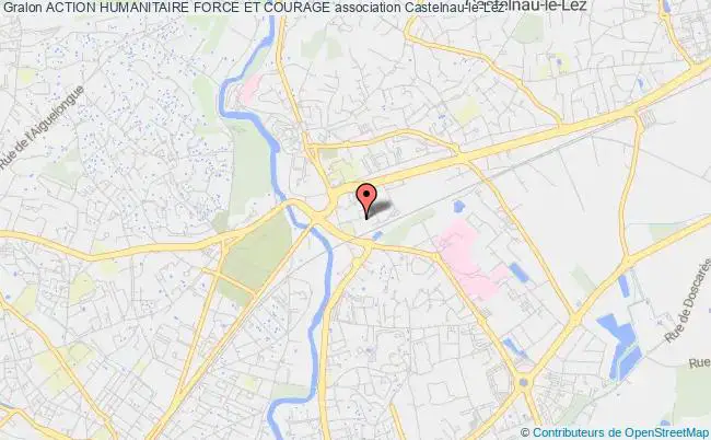 plan association Action Humanitaire Force Et Courage Castelnau-le-Lez