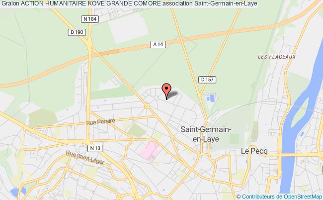 plan association Action Humanitaire Kove Grande Comore Saint-Germain-en-Laye