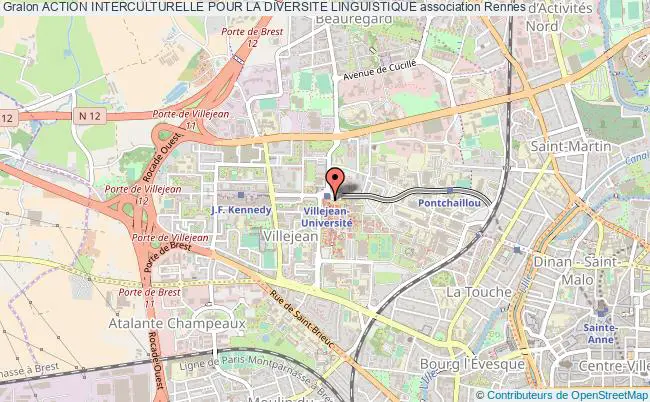 plan association Action Interculturelle Pour La Diversite Linguistique Rennes