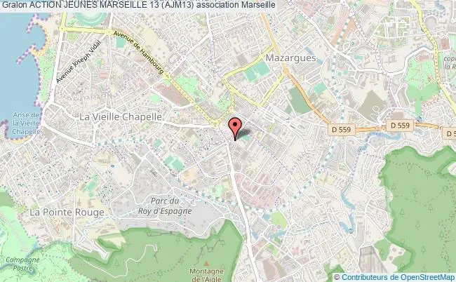 plan association Action Jeunes Marseille 13 (ajm13) Marseille