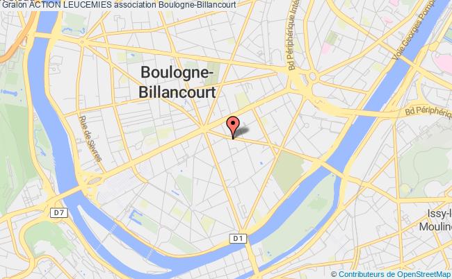 plan association Action Leucemies Boulogne-Billancourt