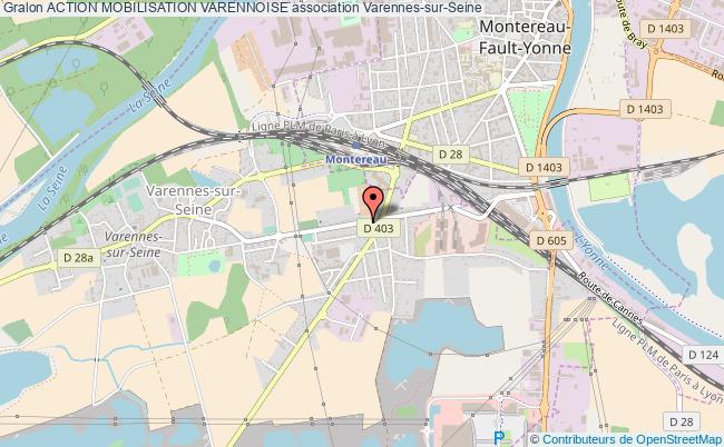 plan association Action Mobilisation Varennoise Varennes-sur-Seine