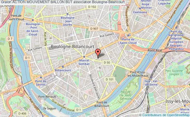 plan association Action Mouvement Ballon But Boulogne-Billancourt