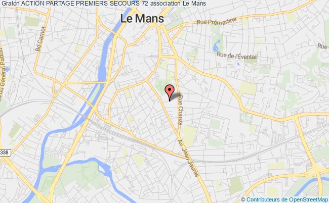 ACTION PARTAGE PREMIERS SECOURS 72