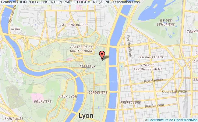 plan association Action Pour L'insertion Par Le Logement (alpil) Lyon