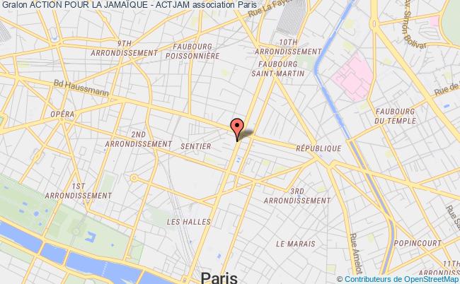 plan association Action Pour La JamaÏque - Actjam PARIS