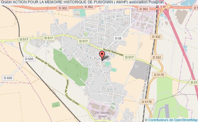 ACTION POUR LA MEMOIRE HISTORIQUE DE PUSIGNAN ( AMHP)