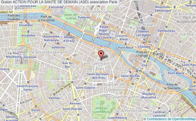 plan association Action Pour La SantÉ De Demain (asd) Paris