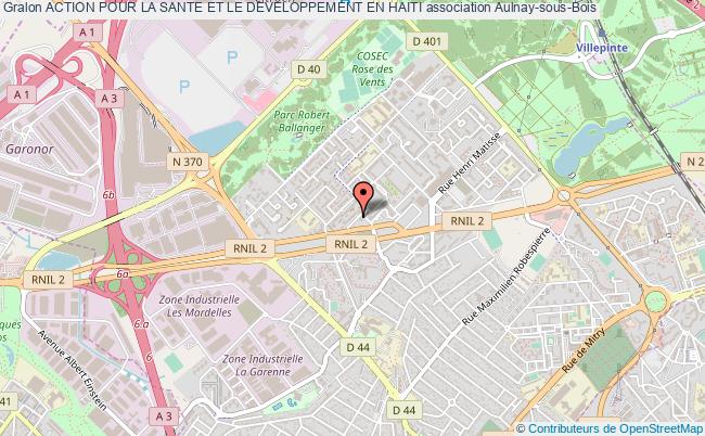 plan association Action Pour La Sante Et Le Developpement En Haiti Aulnay-sous-Bois