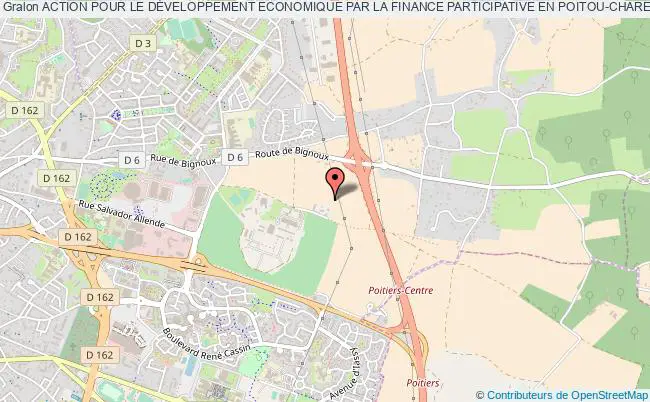 plan association Action Pour Le DÉveloppement Economique Par La Finance Participative En Poitou-charentes (adefip) Poitiers
